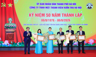 Kỷ niệm 50 năm Vườn thú Hà Nội - Công viên Thủ Lệ: Gìn giữ ký ức Thủ đô, hướng tới tầm nhìn phát triển mới