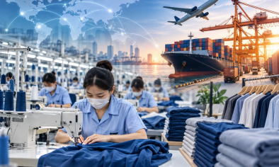 Dệt may tăng trưởng 1,6%, doanh nghiệp chịu sức ép kép