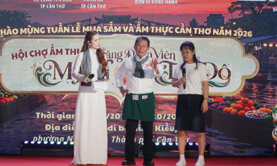 Cần Thơ:  Khai mạc Hội chợ ẩm thực “ Trăng Đoàn Viên - Mỹ Vị Tây Đô”