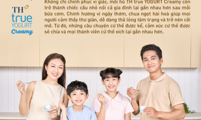 TH true YOGURT Creamy - món tráng miệng không thể thiếu cho bữa ngon trọn vẹn