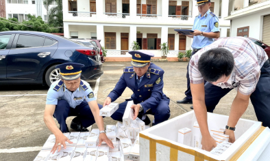 Cục QLTT tỉnh Đắk Lắk thu giữ 700 bao thuốc lá điếu nghi nhập lậu 