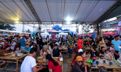 Rộn ràng lễ hội ẩm thực Quảng Trị dịp 30/4