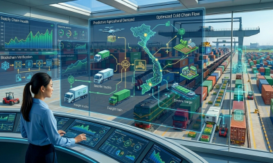 Logistics nông sản trong kỷ nguyên trí tuệ nhân tạo (AI) và Big Data: Từ vận hành cảm tính sang quản trị kỹ thuật số