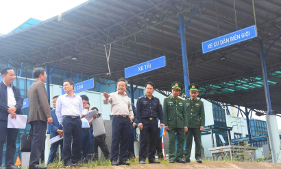 Quảng Trị thúc tiến độ hạ tầng kết nối cửa khẩu La Lay