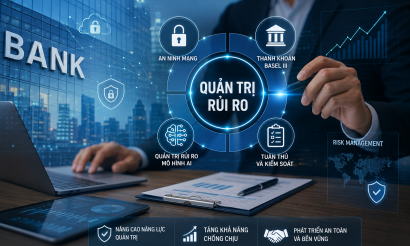 Quản trị rủi ro là nền tảng nâng sức cạnh tranh của ngân hàng trong kỷ nguyên số