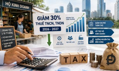 Đề xuất giảm thuế cho hộ kinh doanh và doanh nghiệp siêu nhỏ