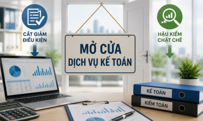 Dự thảo luật đề xuất mở cửa dịch vụ kế toán