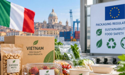 Doanh nghiệp Việt trước áp lực siết chuẩn bao bì tại Italia