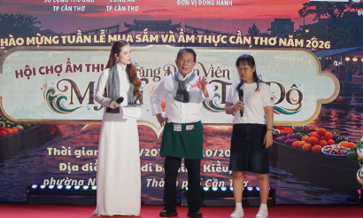 Cần Thơ:  Khai mạc Hội chợ ẩm thực “ Trăng Đoàn Viên - Mỹ Vị Tây Đô”