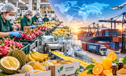  Xuất khẩu rau quả tăng trưởng, áp lực tiêu chuẩn ngày càng lớn
