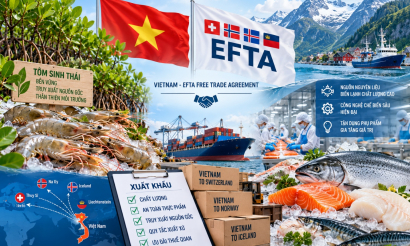 VEFTA mở cơ hội mới cho ngành thủy sản Việt Nam