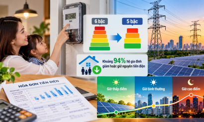 Đề xuất áp dụng ngay biểu giá điện sinh hoạt 5 bậc