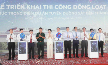 VinSpeed đồng loạt triển khai thi công đường sắt Bến Thành – Cần Giờ