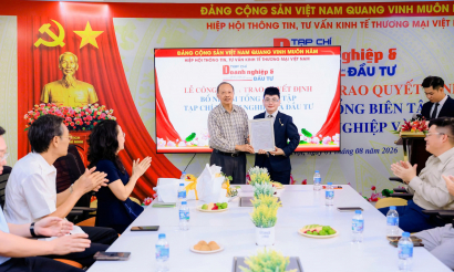 Nhà báo Đào Bình được bổ nhiệm giữ chức Tổng Biên tập Tạp chí Doanh nghiệp và Đầu tư