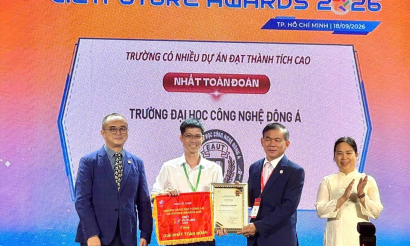 Đại học Công nghệ Đông Á giành Giải Nhất toàn đoàn tại VietFuture Awards 2026