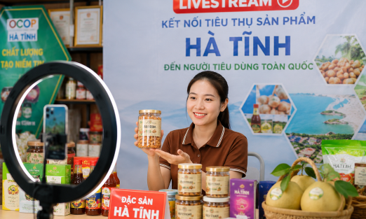 Thương mại điện tử mở lối tiêu thụ cho sản phẩm Hà Tĩnh