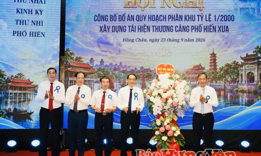 Hưng Yên quy hoạch không gian tái hiện thương cảng Phố Hiến xưa